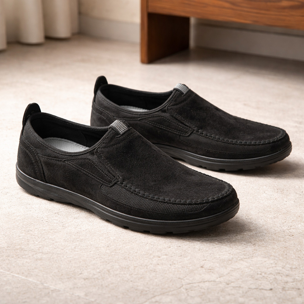 Fashion Men's Soft Leather Casual Loafers Size 250 EU39 US 6.5